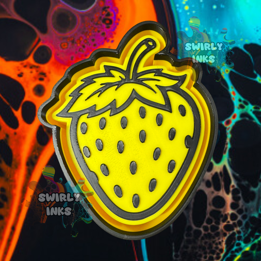 Strawberry Freshie Mold
