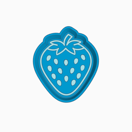 Strawberry Freshie Mold