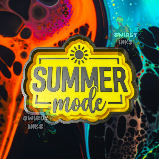 Summer Mode Freshie Mold
