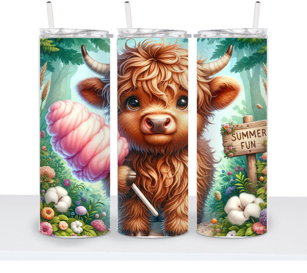 Summer Highland Cows