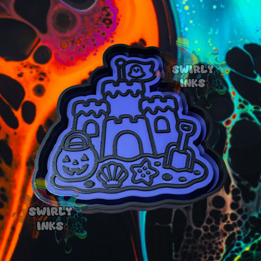 Summerween Sand Castle Freshie Mold
