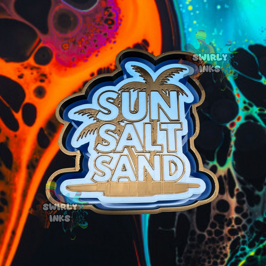 Sun Salt Sand Freshie Mold