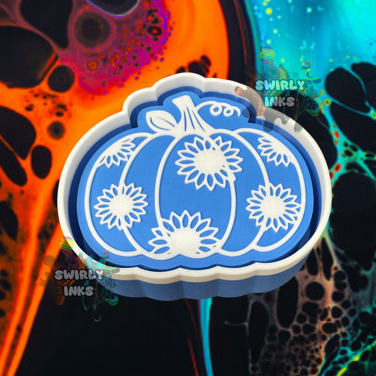 Sunflowers Pumpkin Freshie Mold