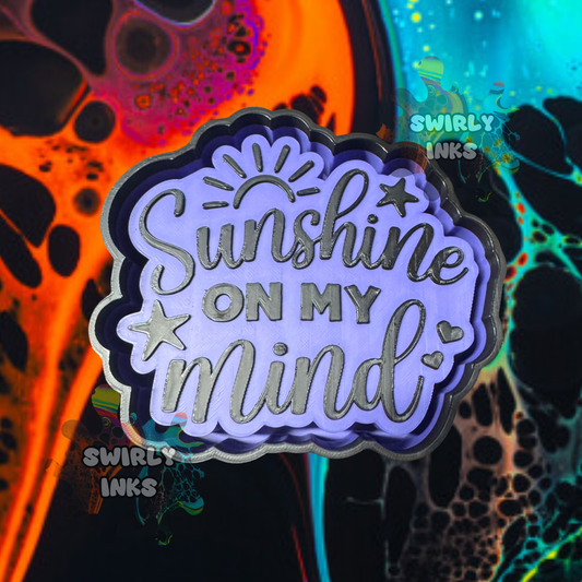 Sunshine on My Mind Freshie Mold