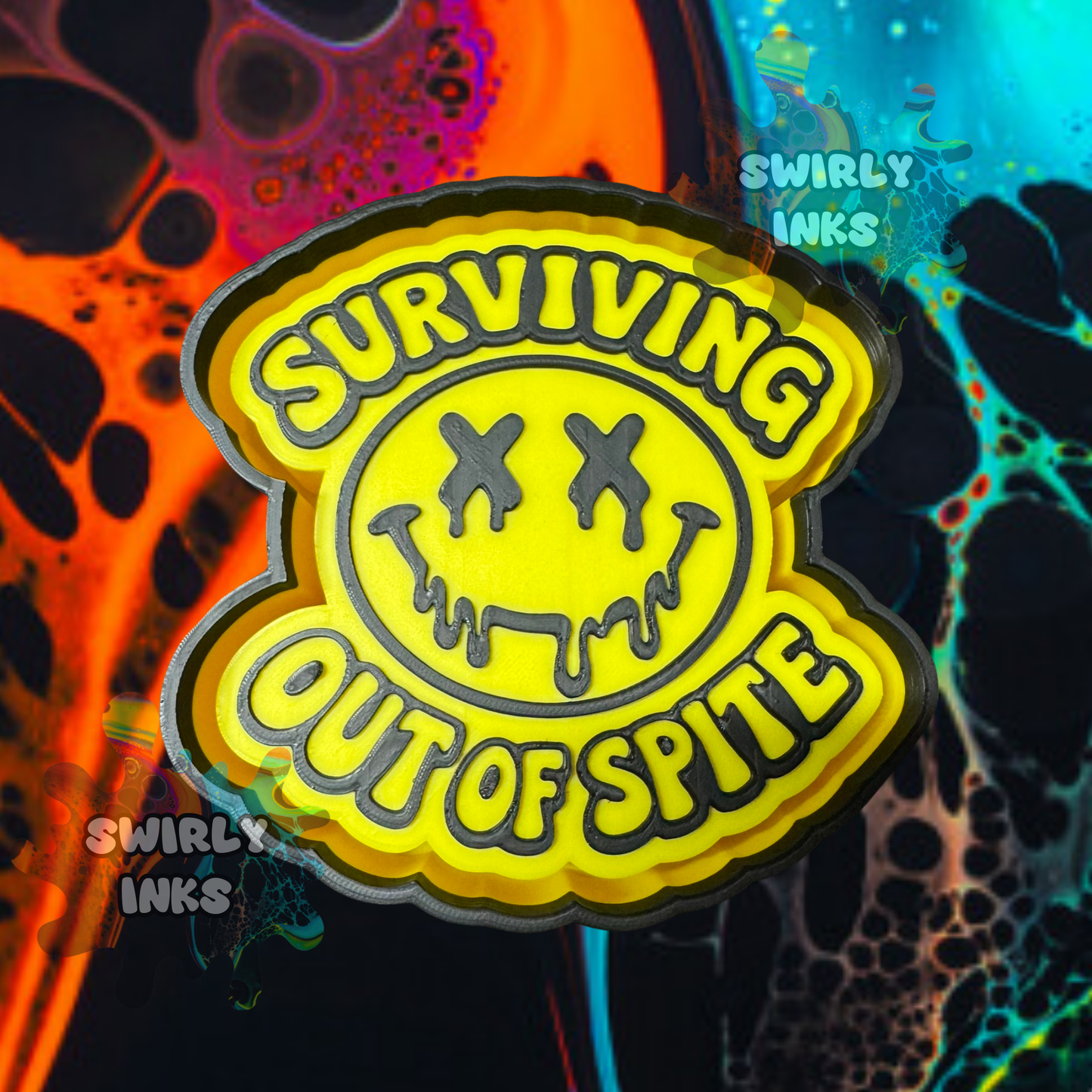 Surviving Out of Spite Freshie Mold