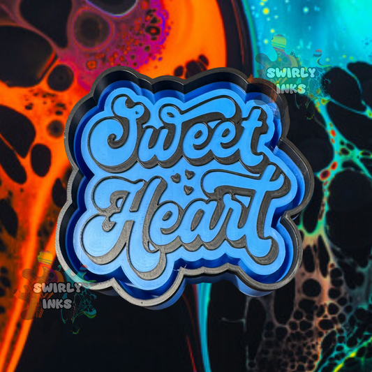 Sweet Heart Freshie Mold