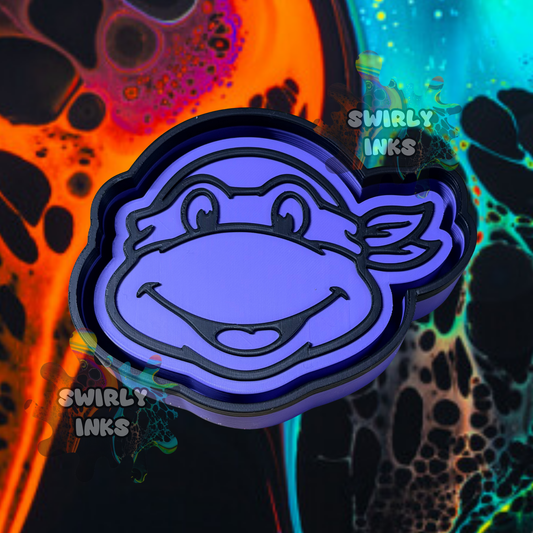 TMNT Head Freshie Mold