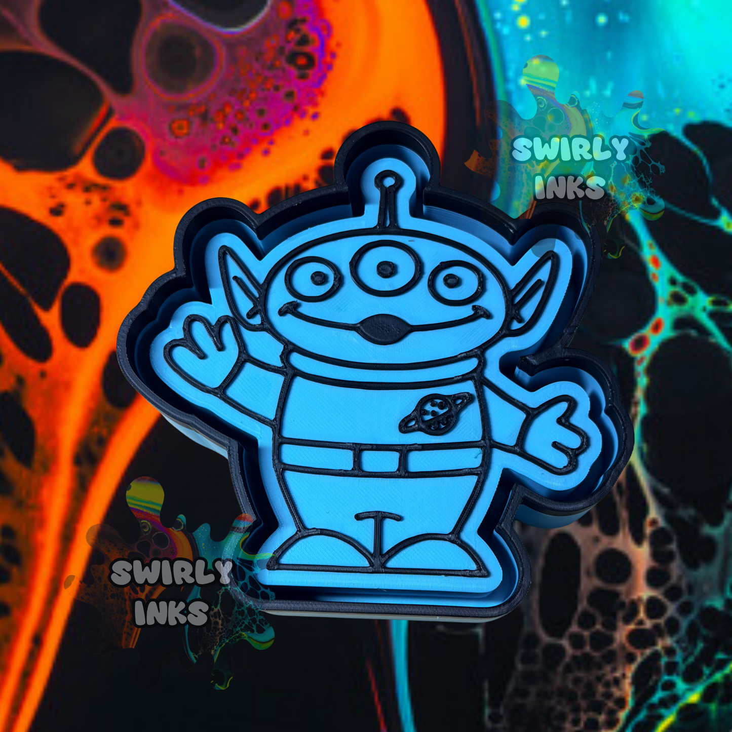 TS Alien OOOOOOO Freshie Mold