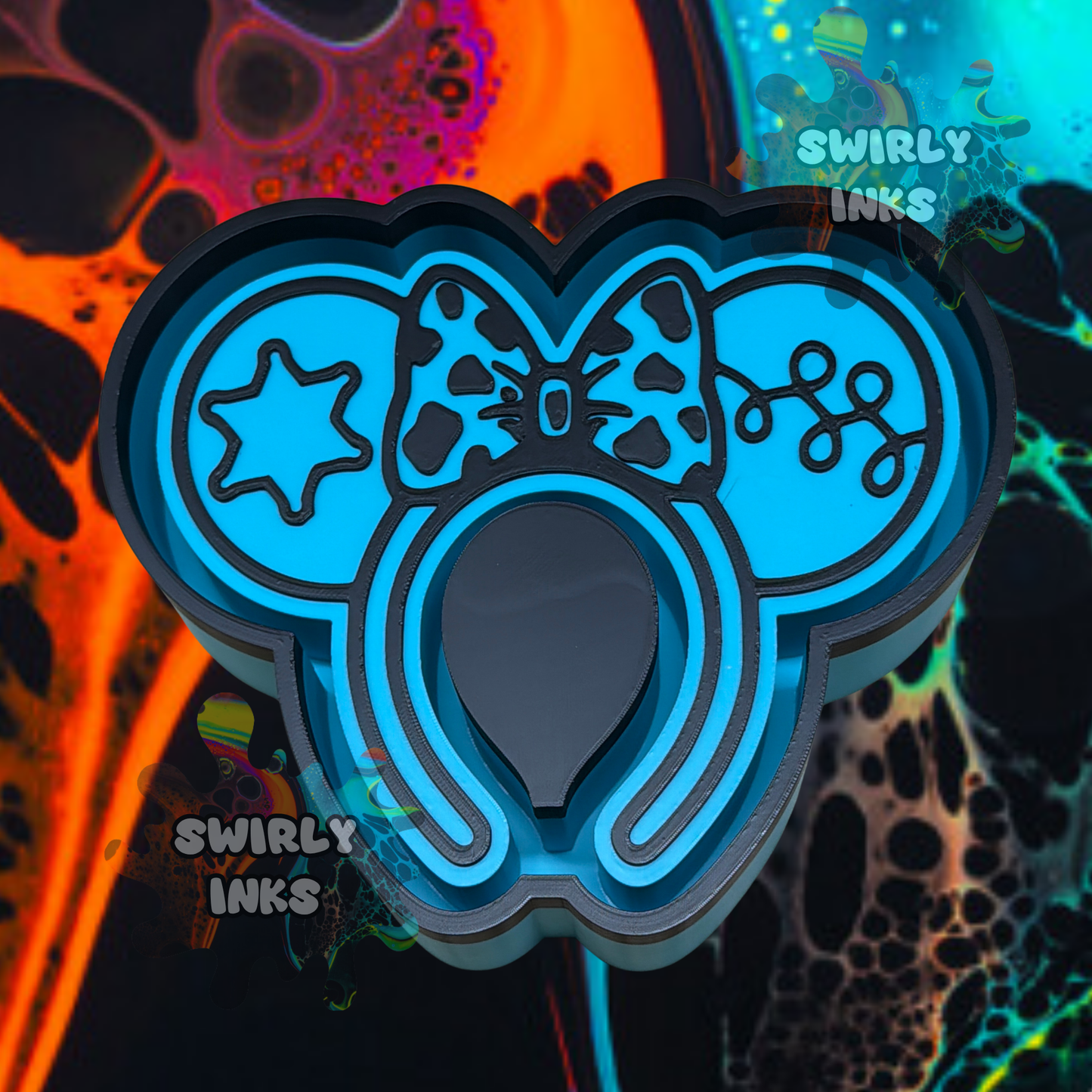TS Sheriff Ears Headband Freshie Mold
