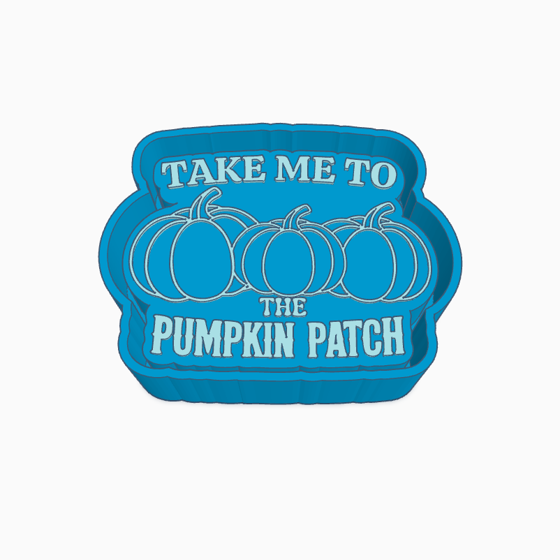 Take Me To The Pumpkin Patch Freshie Mold