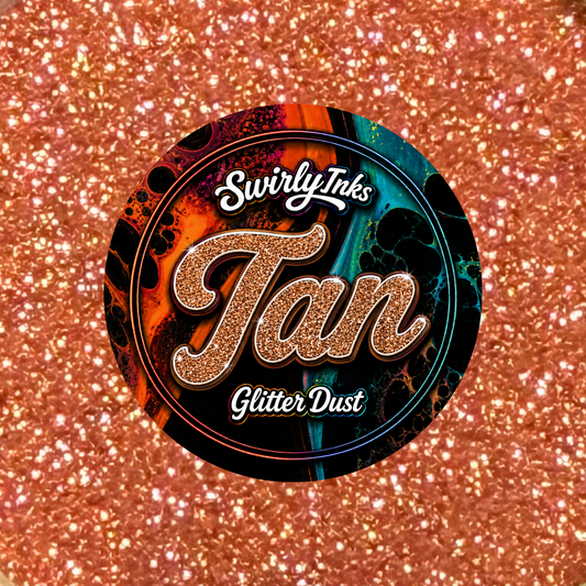Tan Glitter Dust 1oz