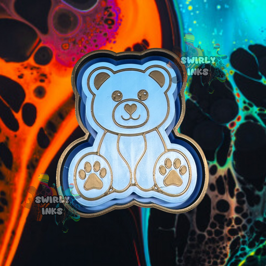 Teddy Bear Freshie Mold