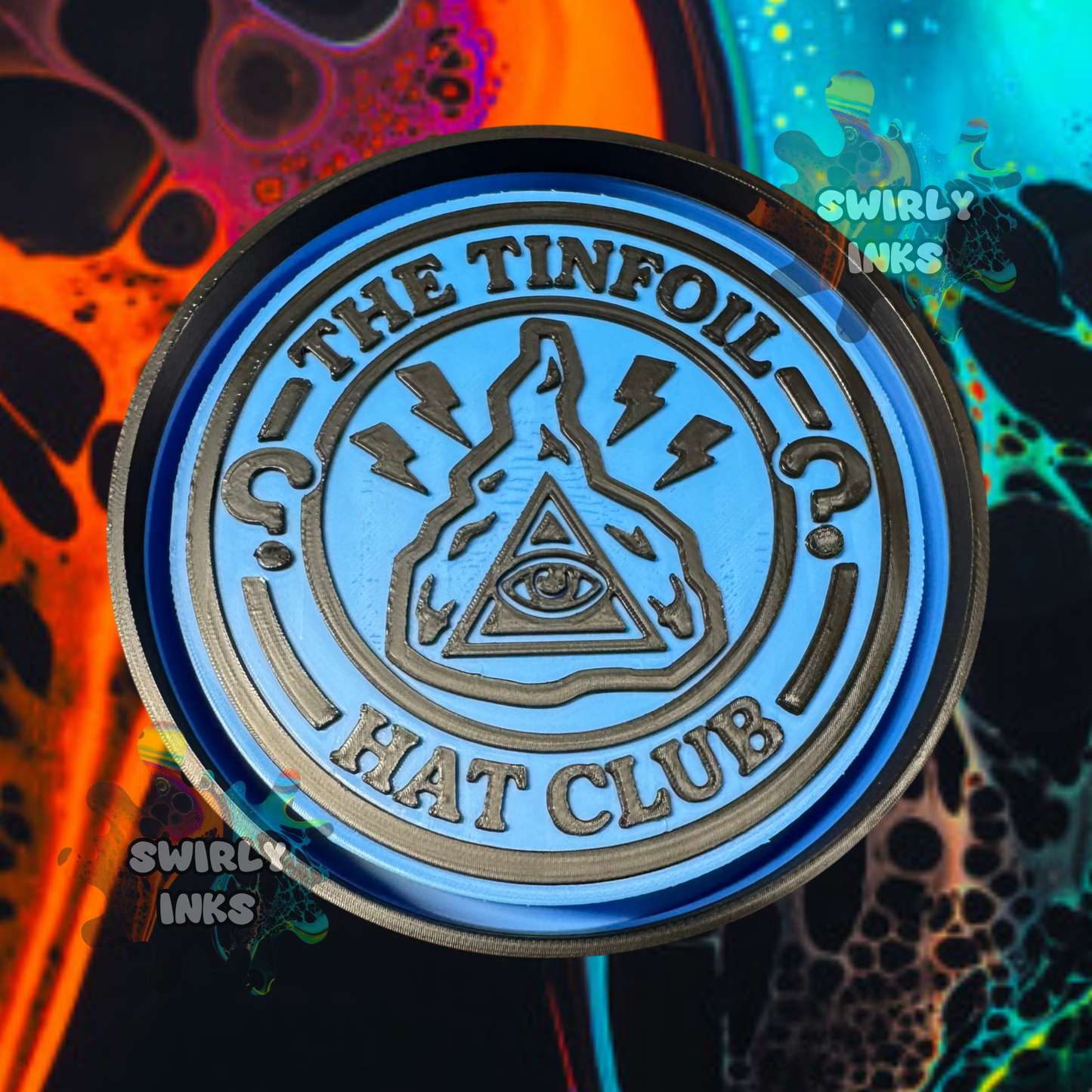 The Tinfoil Hat Club Freshie Mold