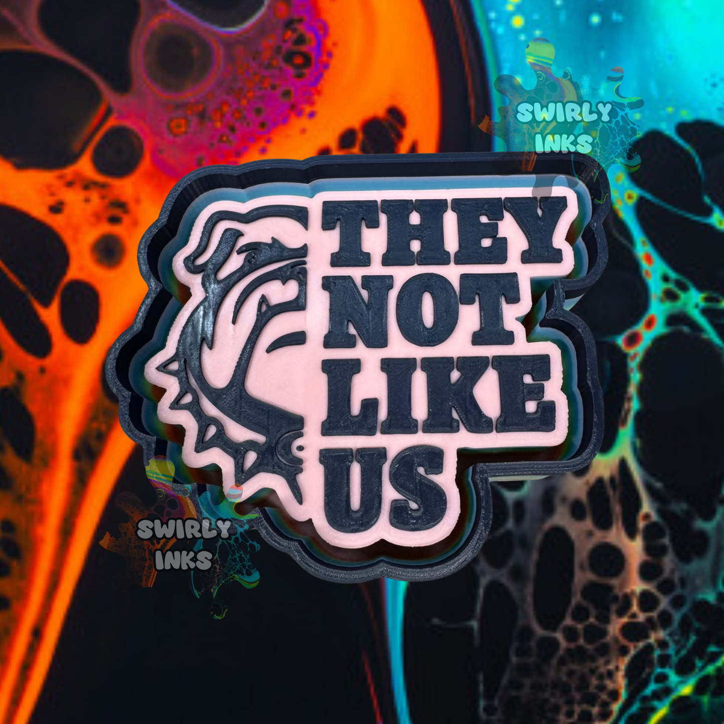 They Not Like Us Bulldogs Freshie Mold