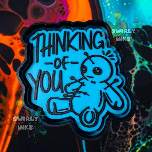 Thinking of You Freshie Mold