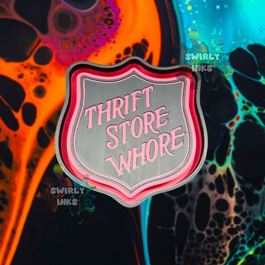 Thrift Store Whore Freshie Mold