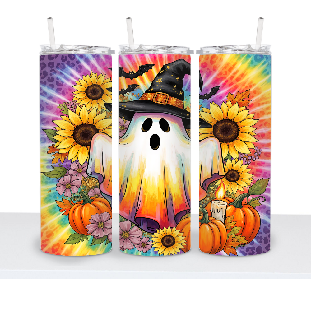Tie Dye Ghost 20oz Tumbler