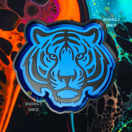 Tiger Head Freshie Mold