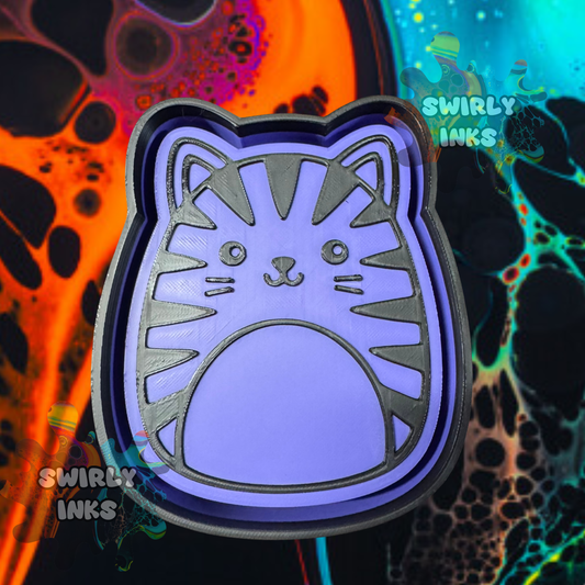 Tiger Squishie Freshie Mold