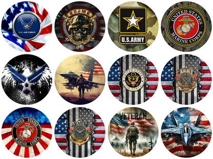 Card stock Options for Round Freshie Molds