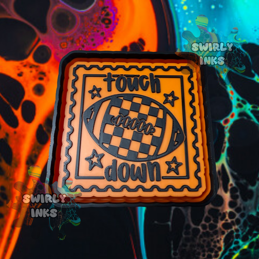 Touch Down Stamp Freshie Mold
