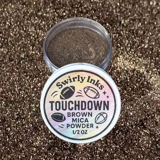 Touchdown Brown Mica Powder 1/2oz
