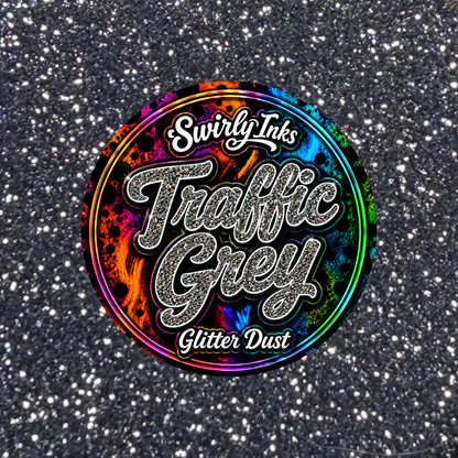 Traffic Grey Glitter Dust 1oz