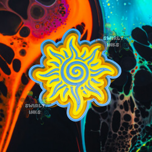 Tribal Sun Freshie Mold