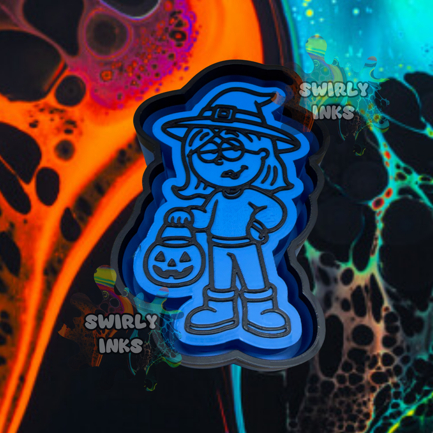 Trick or Treat Girl Freshie Mold
