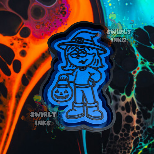 Trick or Treat Girl Freshie Mold