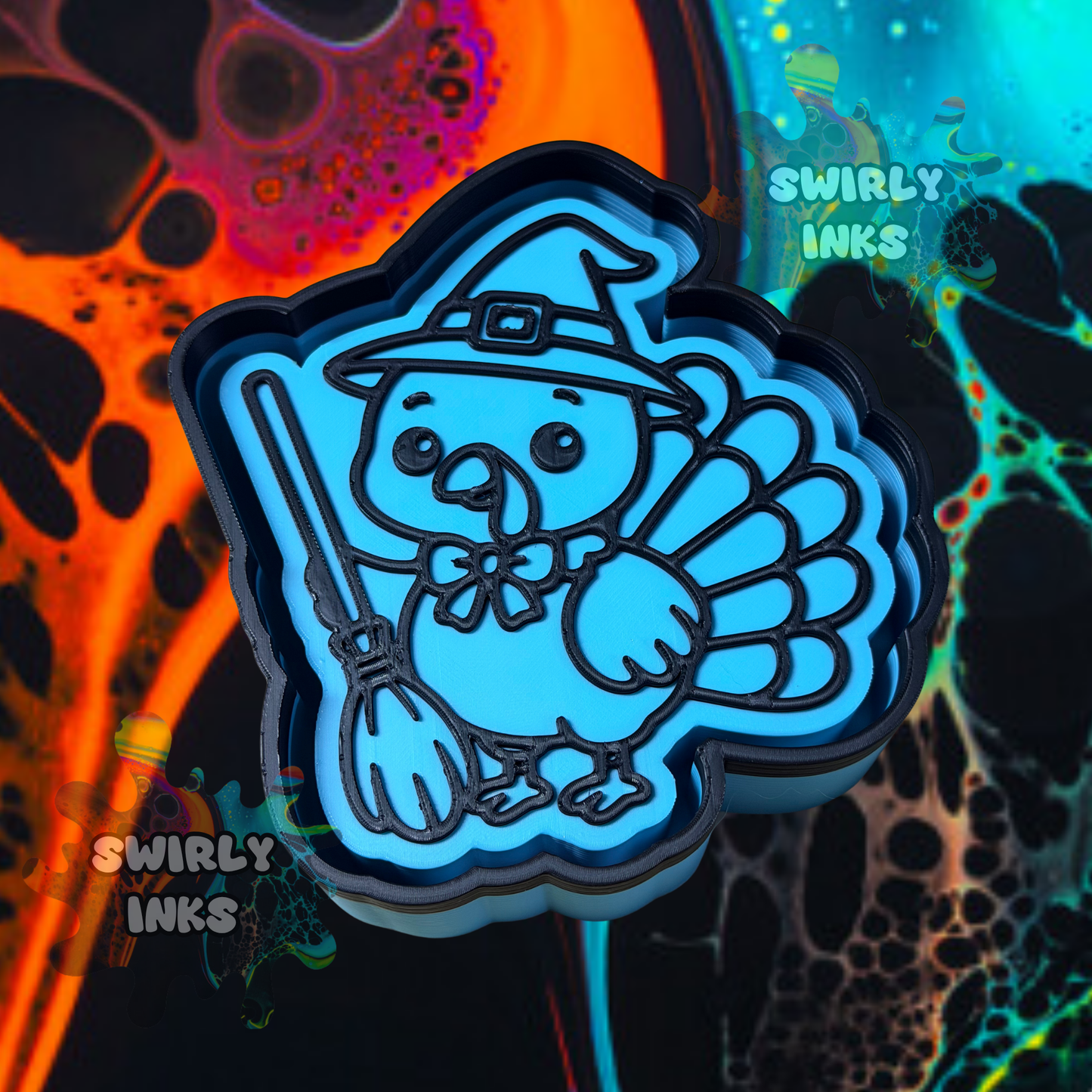 Turkey Witch Freshie Mold