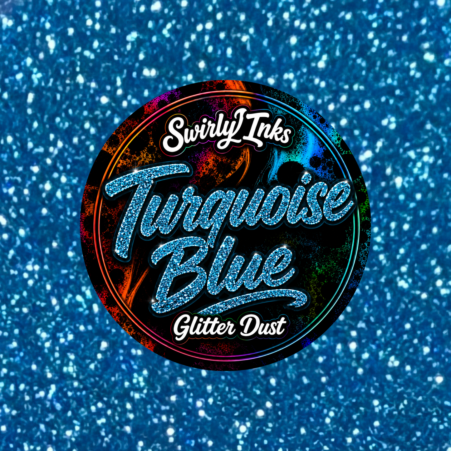 Turquoise Blue Glitter Dust 1oz
