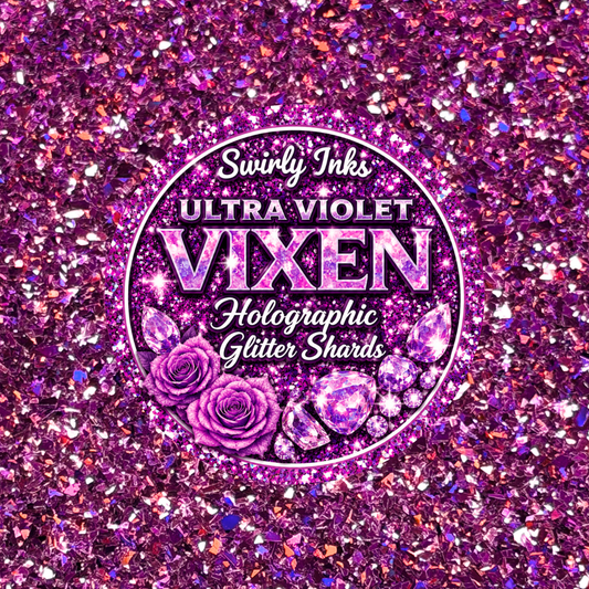 Ultra Violet Vixen Glitter Shards 1oz