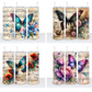 Vintage Butterfly with Music Sheets