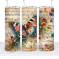 Vintage Butterfly with Music Sheets