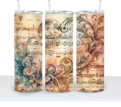 Vintage Music Notes