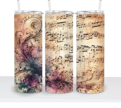Vintage Music Notes
