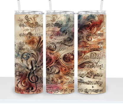 Vintage Music Notes