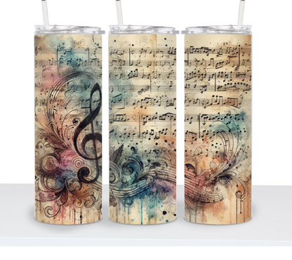 Vintage Music Notes