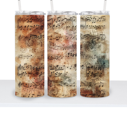 Vintage Music Notes