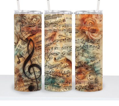 Vintage Music Notes