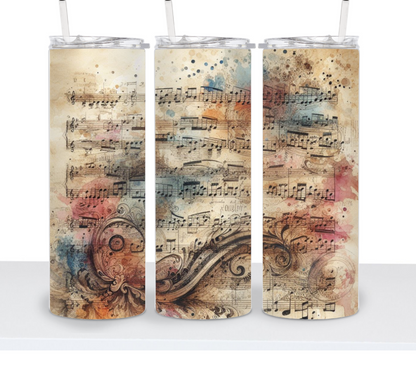 Vintage Music Notes