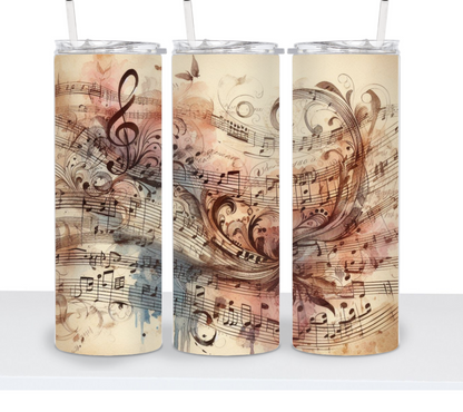 Vintage Music Notes