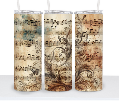 Vintage Music Notes