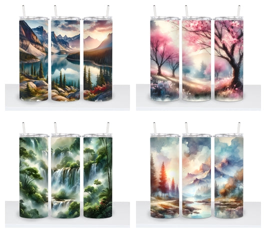 Watercolor Landscapes