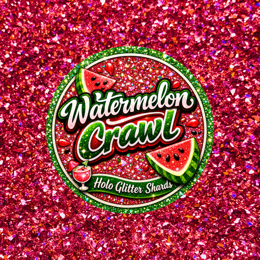 Watermelon Crawl Glitter Shards 1oz