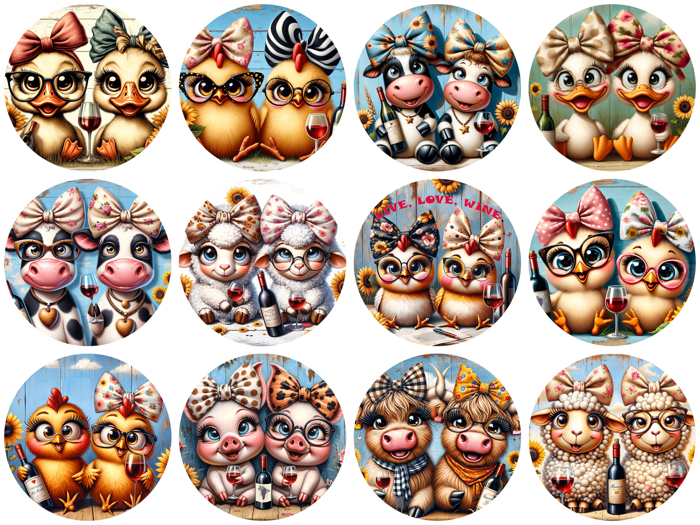 Card stock Options for Round Freshie Molds