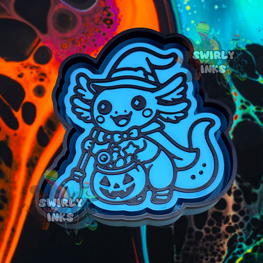 Witch Axolotl Freshie Mold