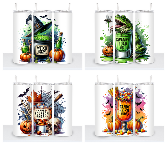 Halloween Cocktails 20oz Tumbler Choice