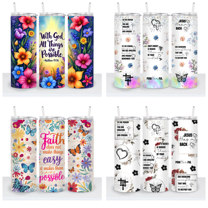 More Faith Choice Tumbler